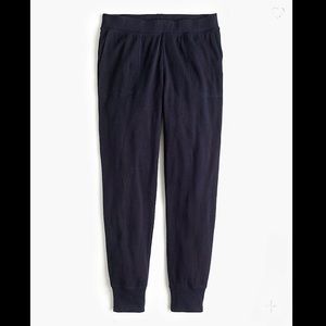 J. Crew | Pajama Jogger Pant in Waffled Cotton, Navy Color, Size 3X - EUC